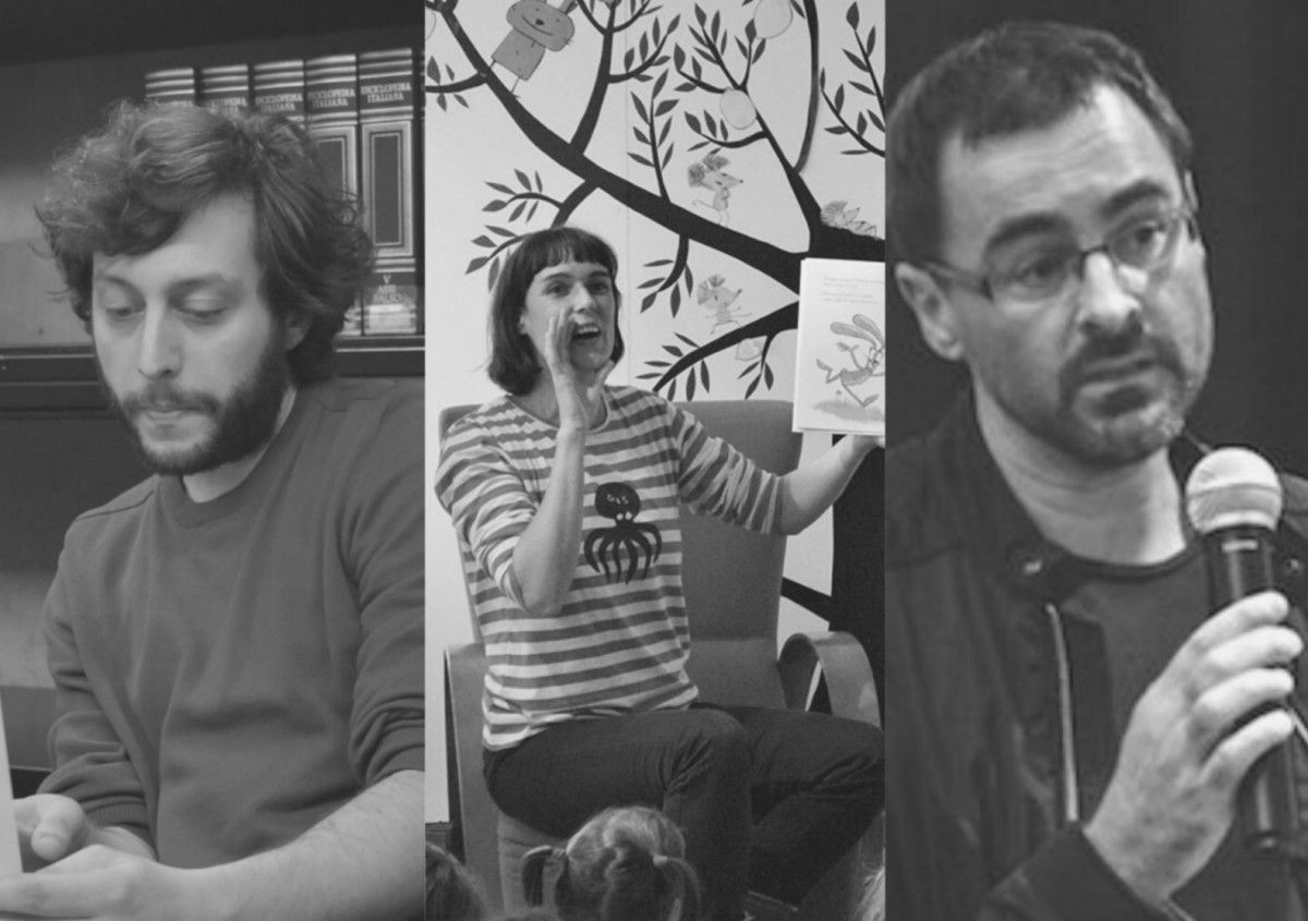 Álvaro Dosil, Olalla González e Sergio Clavero