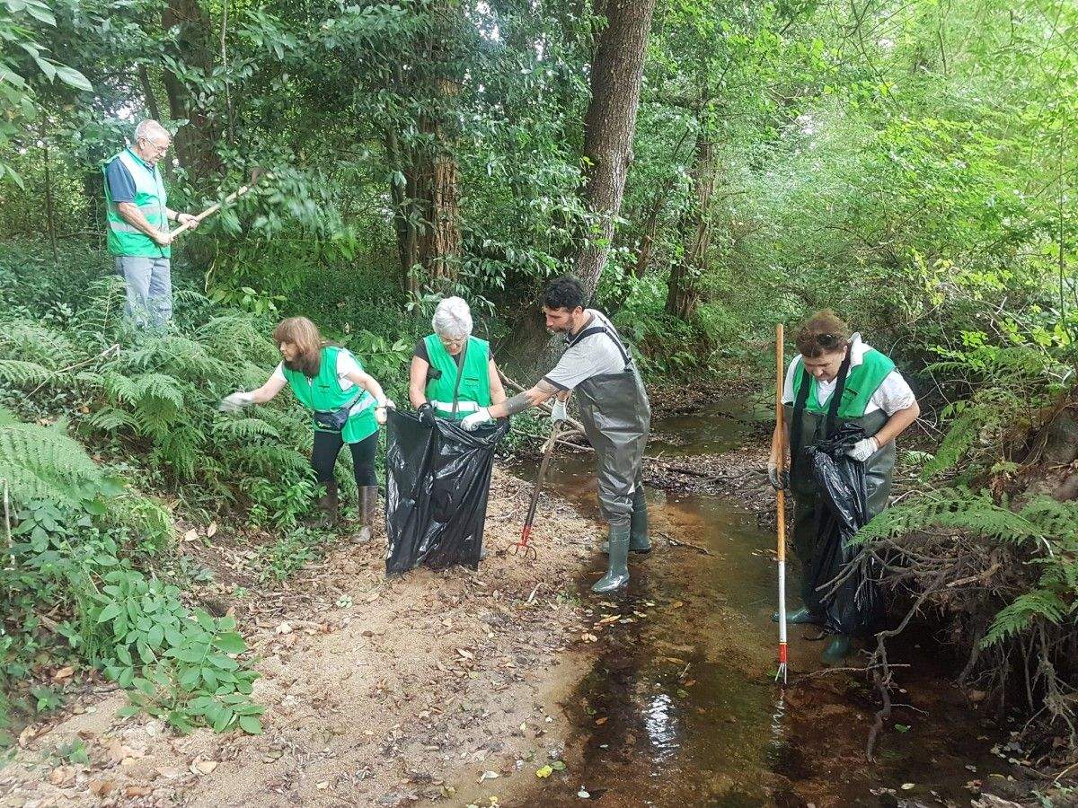 Jornada de limpieza del río Gafos