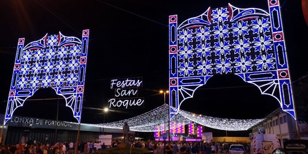 Festas de San Roque en Portonovo