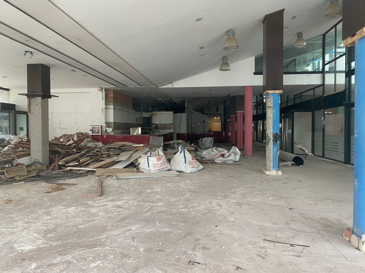 Local en Vialia onde Aldi construirá un supermercado