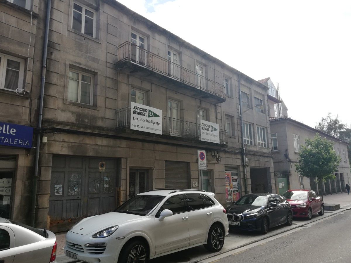 Edificio situado no número 5 da Rúa do Rouco