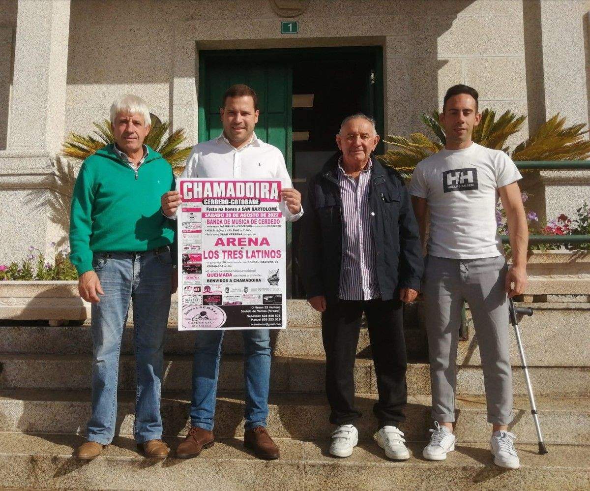 Presentación das Festas de Chamadoira