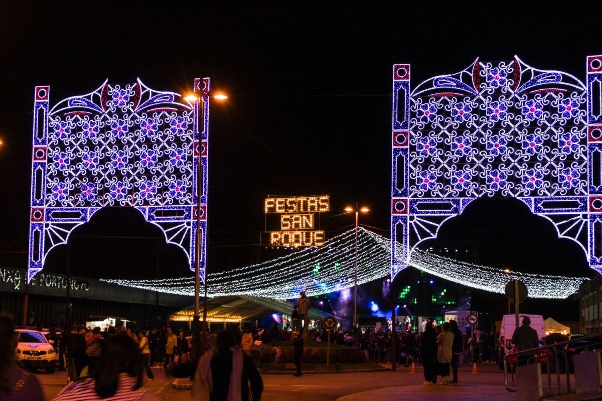 Festas de San Roque en Portonovo