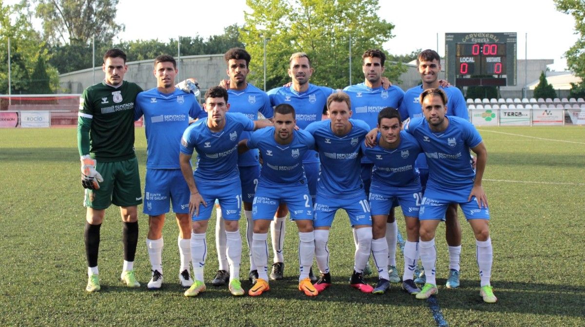 Once inicial do Pontevedra na amigable fronte ao Estradense