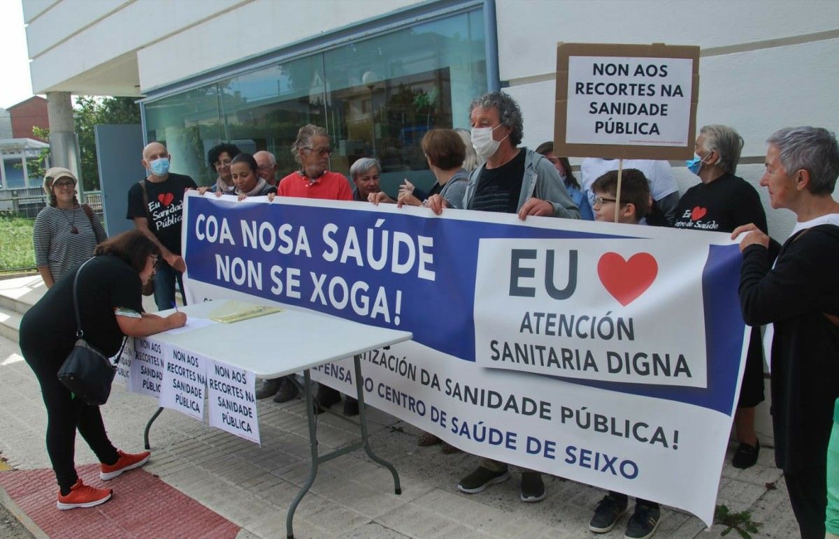 Recollida de sinaturas da Iniciativa Lexislativa Popular pola defensa da atención primaria