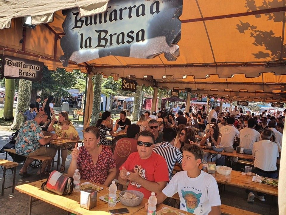 Fiesta corsaria en Marín