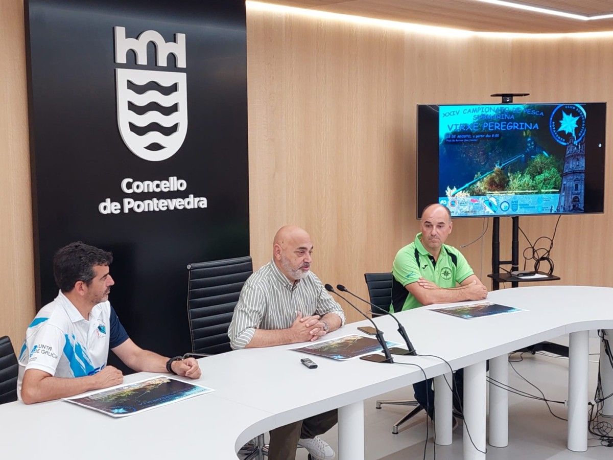 Presentación do XXIV campionato de pesca submarina Virxe Peregrina