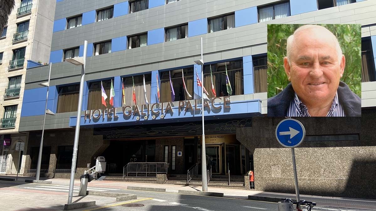 Hotel Galicia Palace y su propietario, Luciano Martínez Pérez