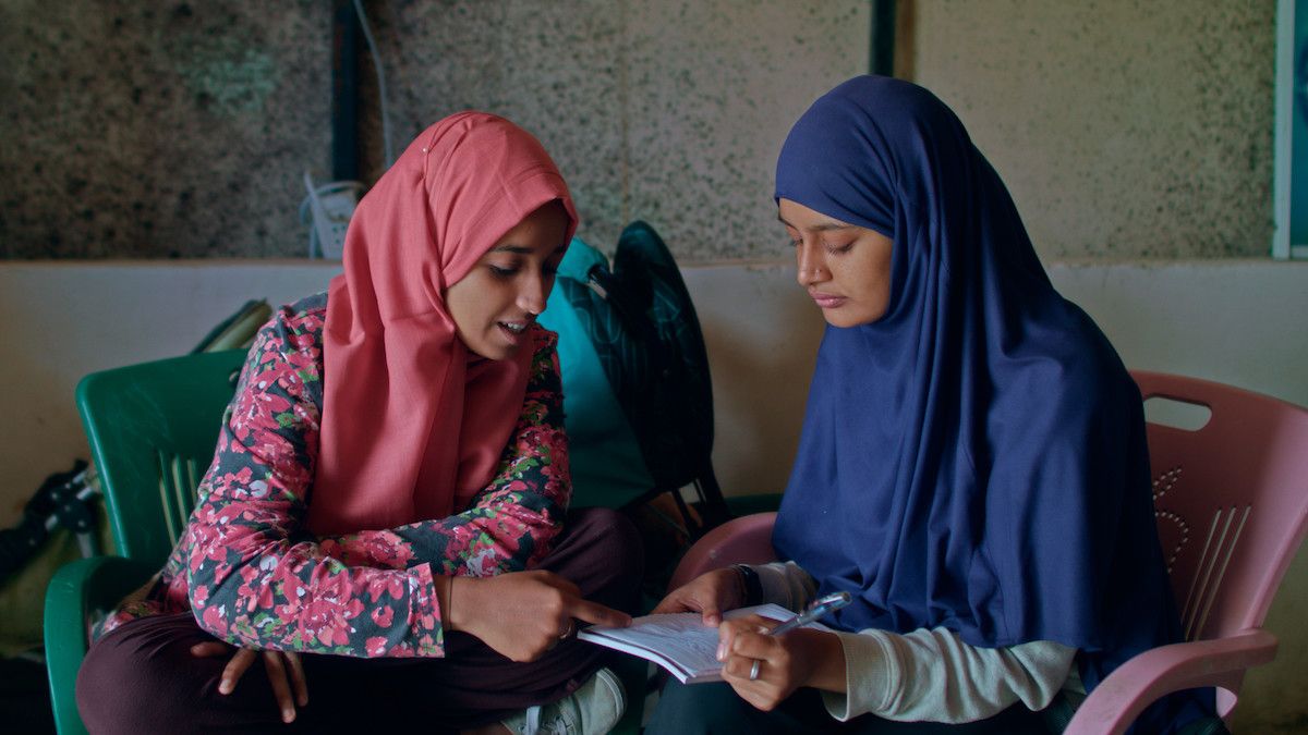 Fotograma da película "O retorno: A vida despois do ISIS"