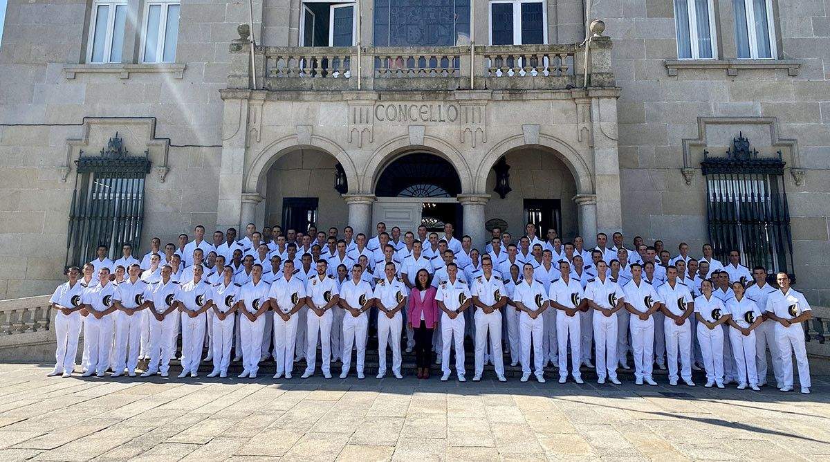 Recepción oficial a los nuevos alumnos de la Escuela Naval