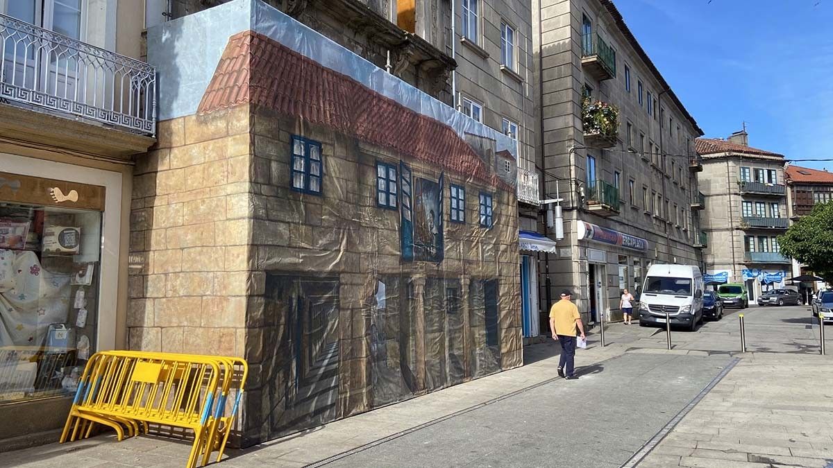 Ambientación da Feira Franca pola cidade
