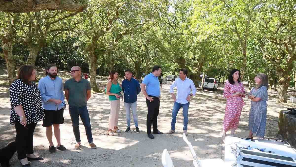 Preparativos para el inicio del curso político del PP en Cerdedo-Cotobade