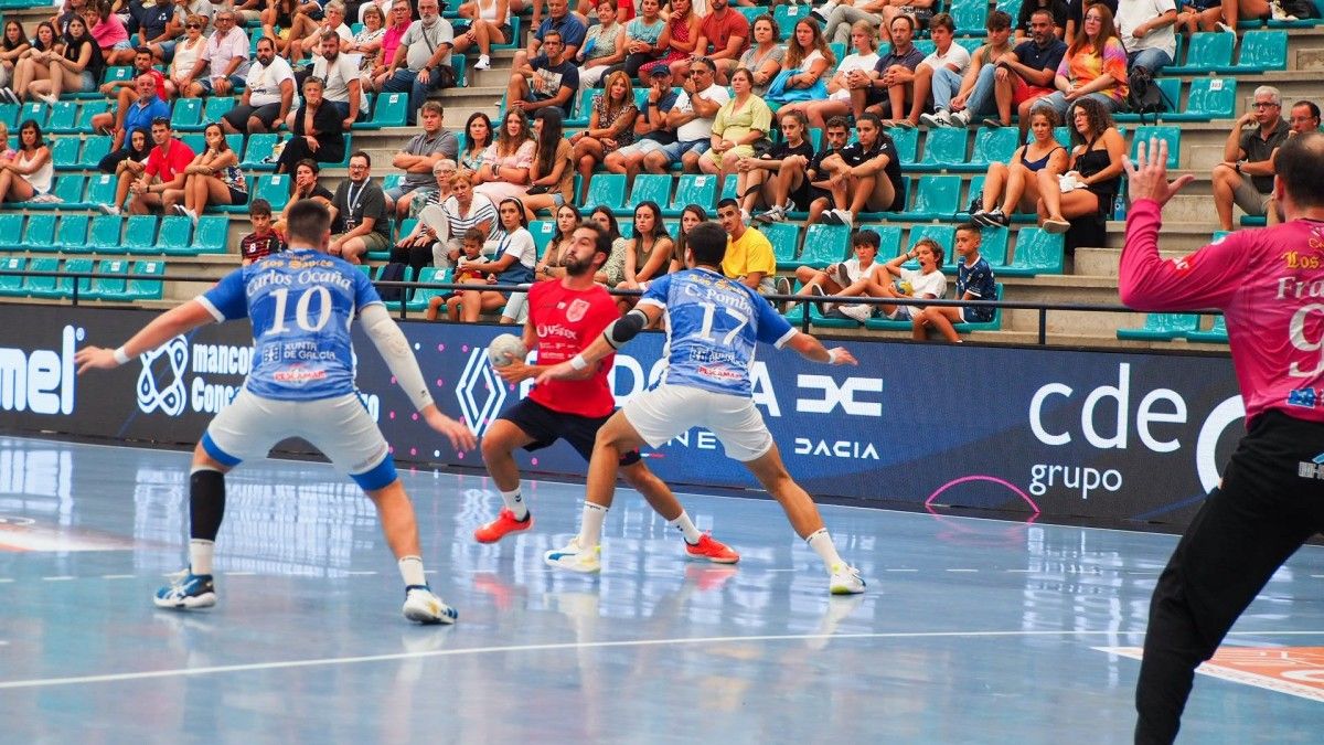 Semifinales de la Copa Galicia entre Cisne y Atlético Novás