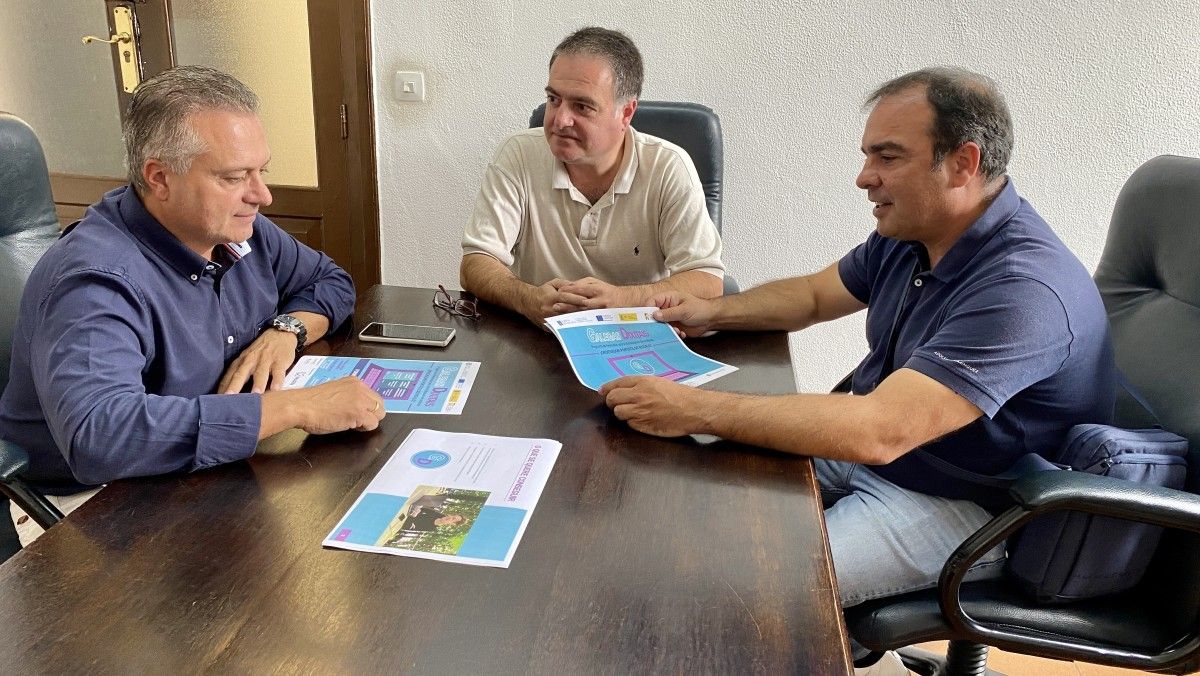 Reunión en el Concello de Marín para informar del programa Galegas Dixitais
