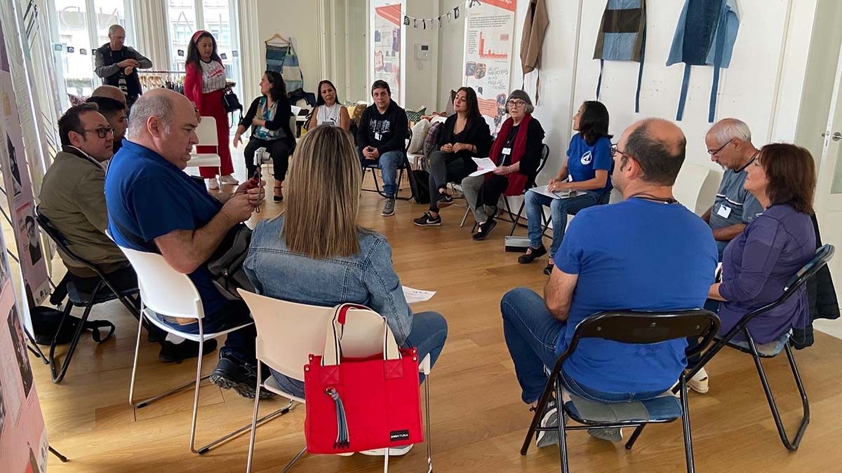 Escola de formación política organizada pola asociación Boa Vida
