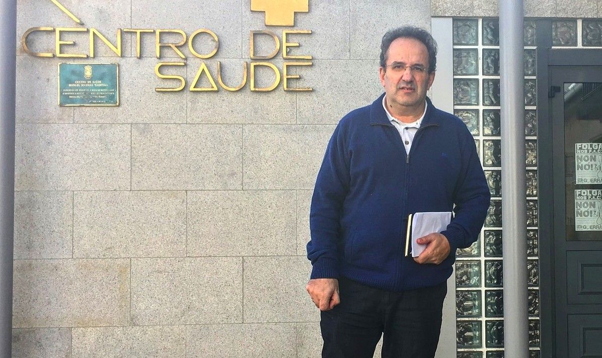 Ernesto Filgueira, portavoz del BNG en Cerdedo