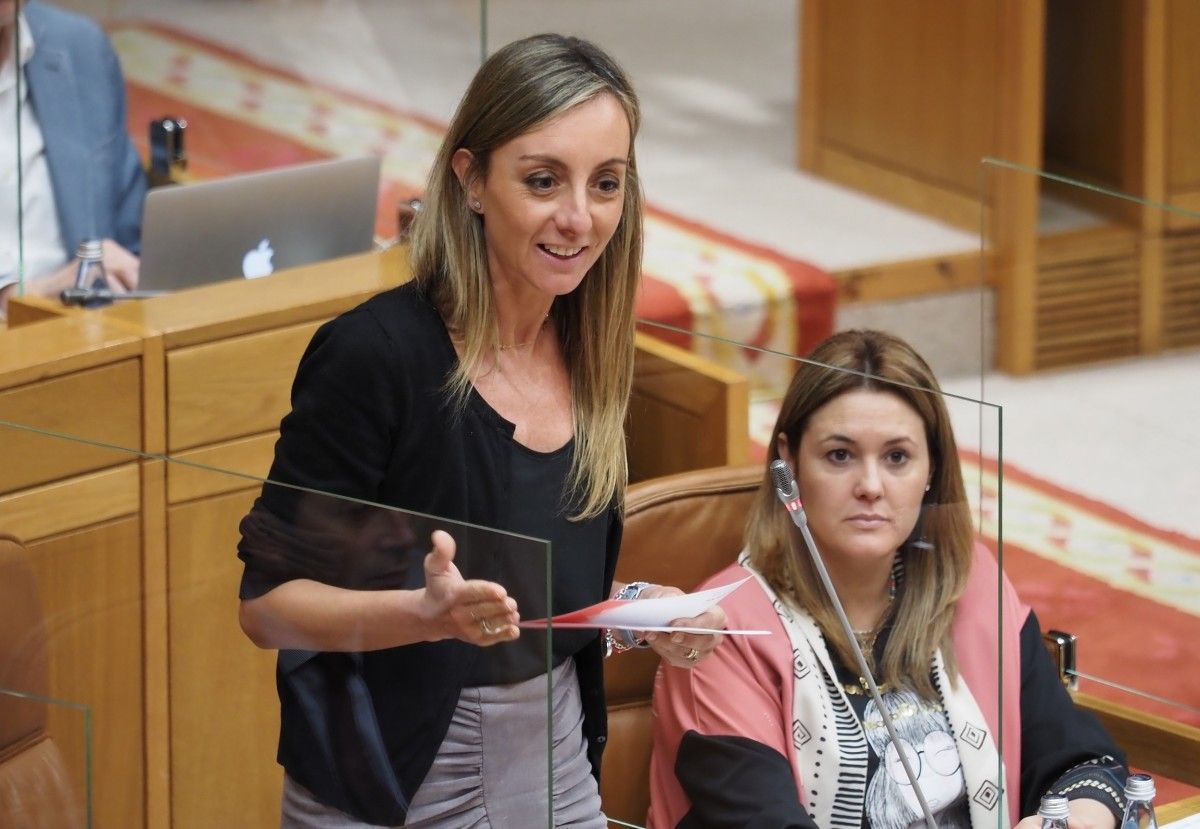 Intervención de Paloma Castro en el Parlamento gallego