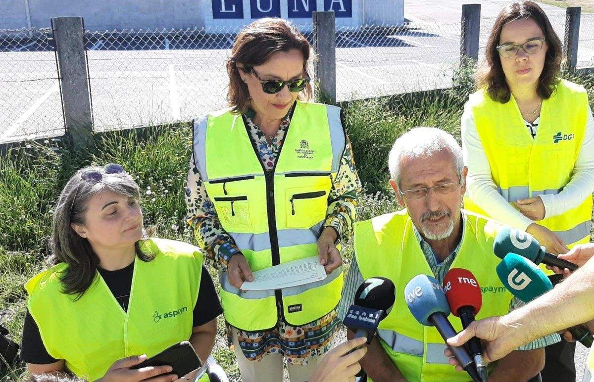 Presentación de una nueva campaña de control de las distracciones al volante