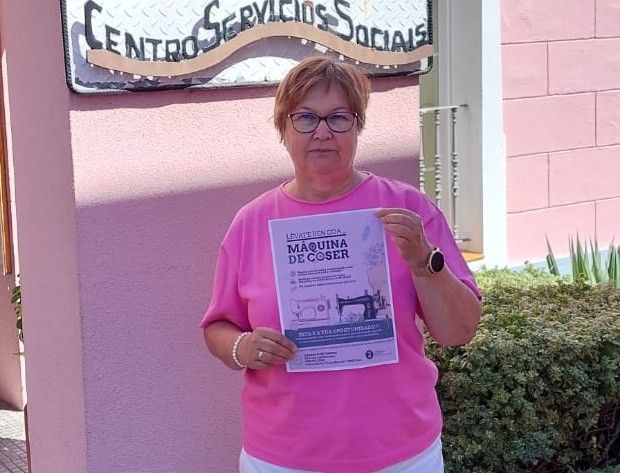 La concejala de Bienestar Social y Juventud del Concello de Poio, Rosa Fernández