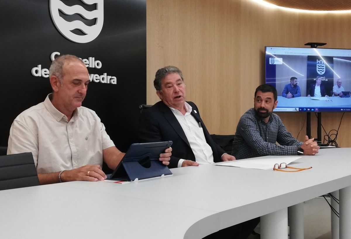 Pablo Velasco, Fernández Lores e Víctor Rodríguez