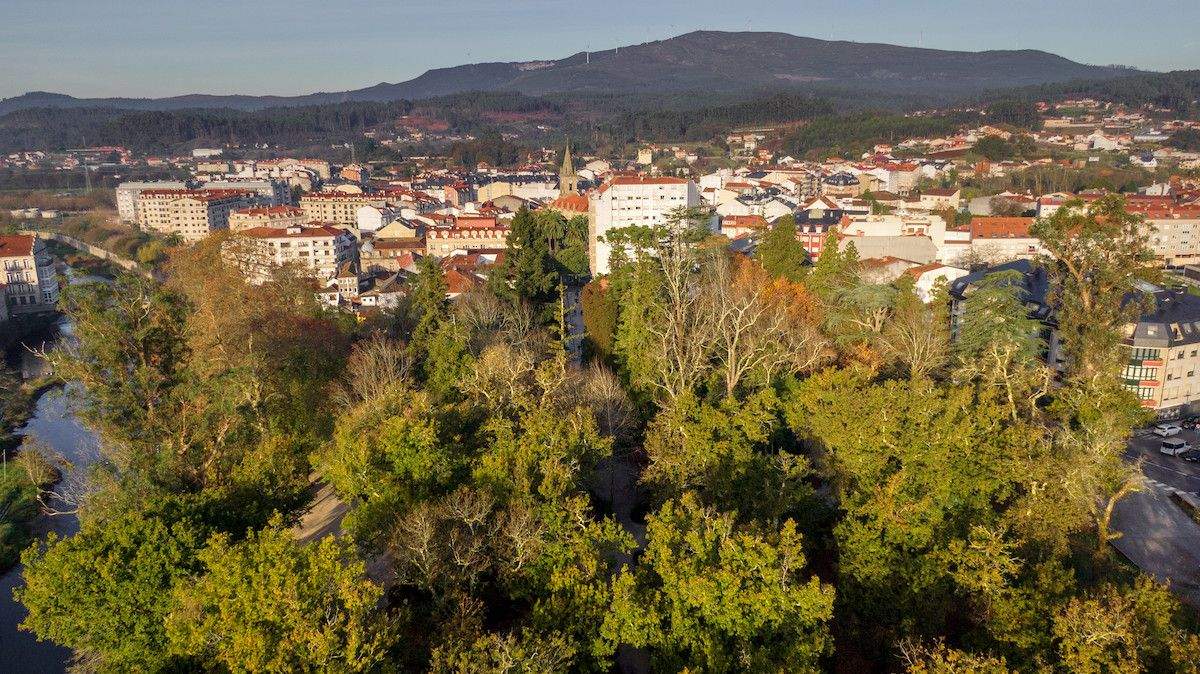 Jardín botánico de Caldas a vista de pájaro