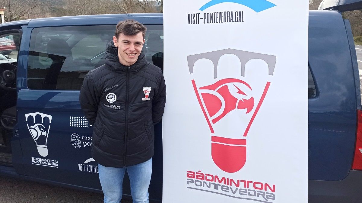 Leo Van Gysel, jugador del Bádminton Ravachol Pontevedra
