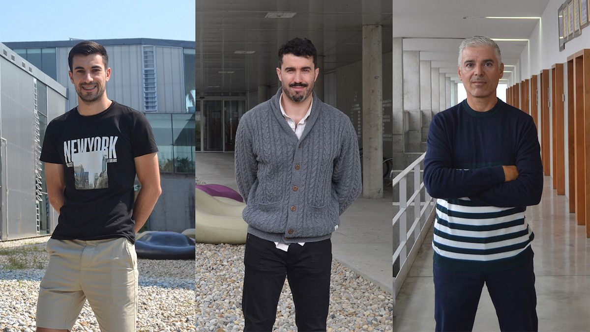 Miguel Lorenzo, Ezequiel Rey y Carlos Lago