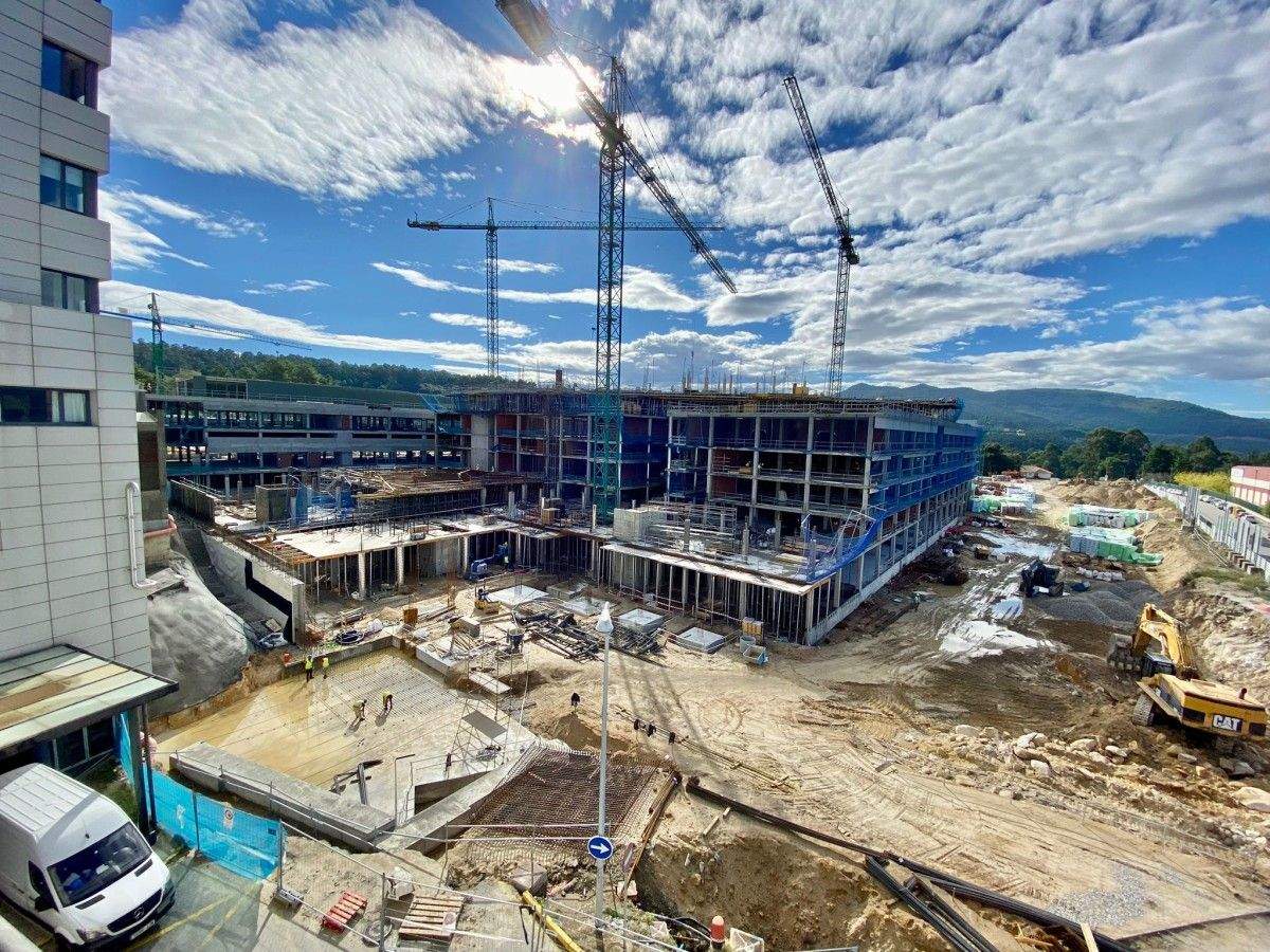 Obras de construcción del Hospital Gran Montecelo (15/9/22)