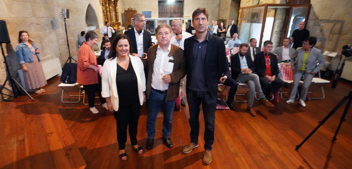 Xuntanza de traballo de eurodeputados da Alianza Libre Europea en Pontevedra