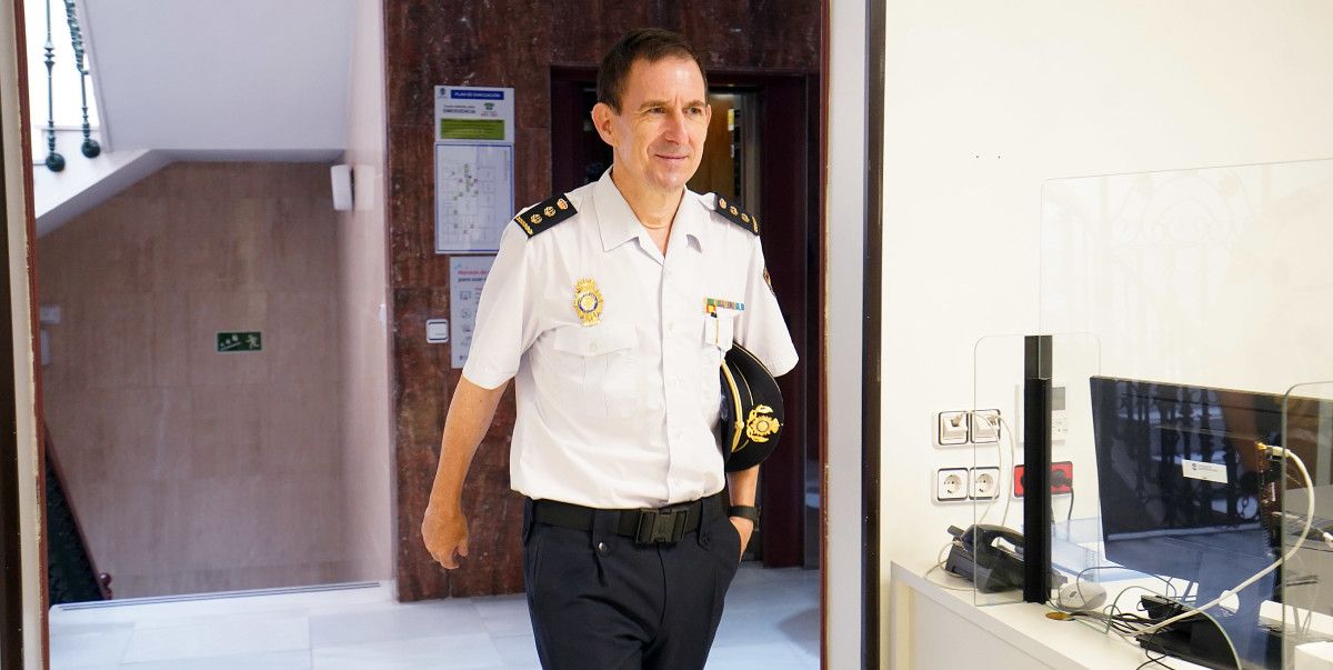 Juan José Diaz Jiménez, comisario provincial da Policía Nacional 