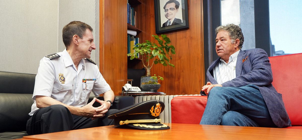 Miguel Anxo Fernández Lores e Juan José Diaz Jiménez
