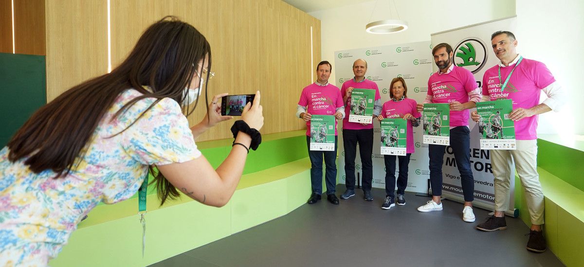 Presentación da IV marcha 'Pontevedra en marcha contra o cancro'