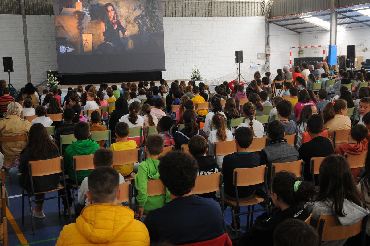 Presentación da película 'A orixe da nosa lingua guapa' da RAG en Moraña