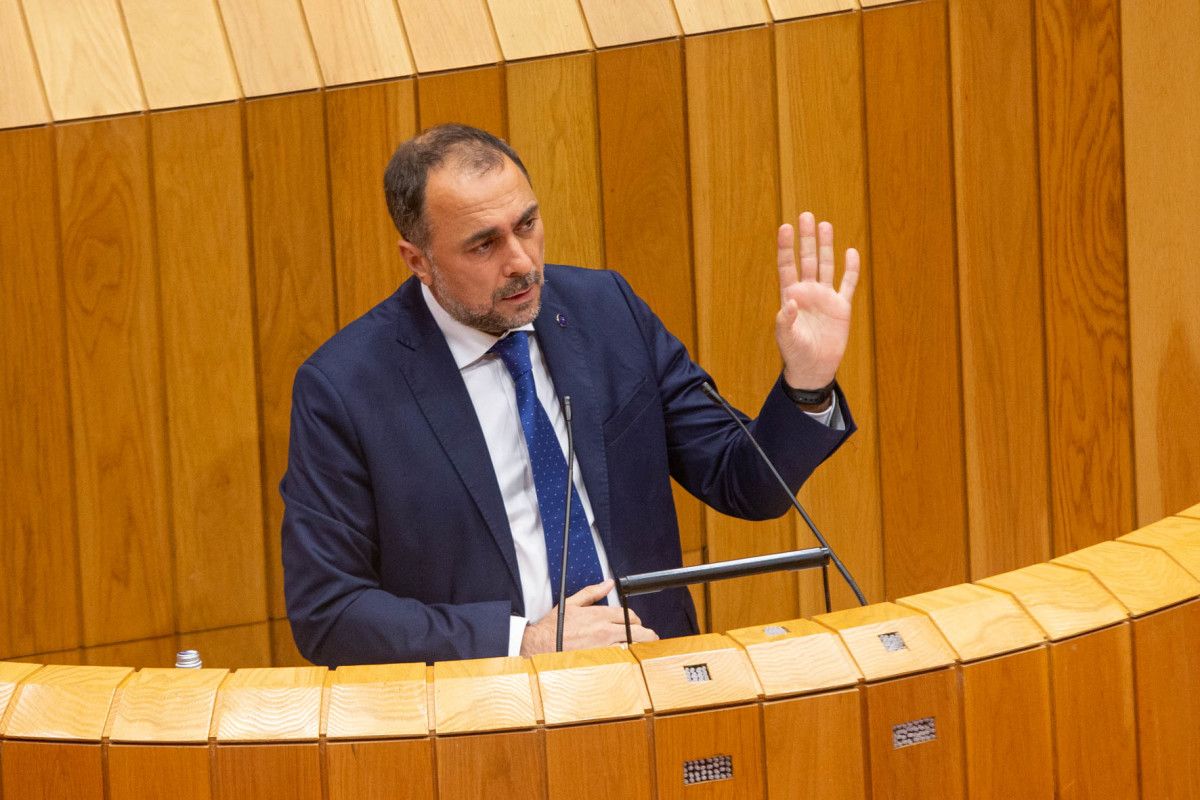 Julio García Comesaña, conselleiro de Sanidade
