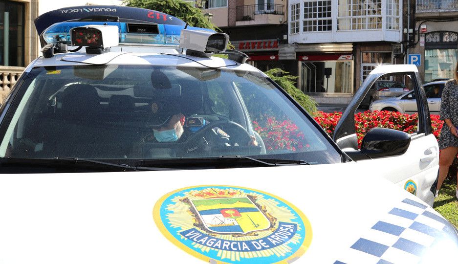 Patrulla de la Policía Local de Vilagarcía de Arousa