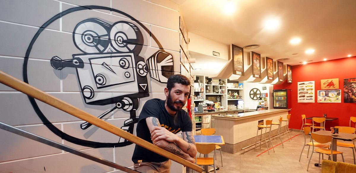 Jaro Pérez, propietario de 'Café de Cine'