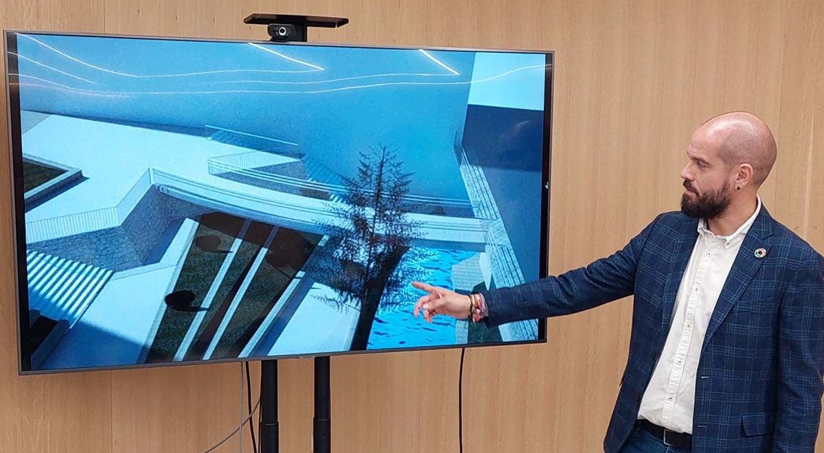 Iván Puentes presenta o proxecto para renaturalizar o Gafos na Tablada