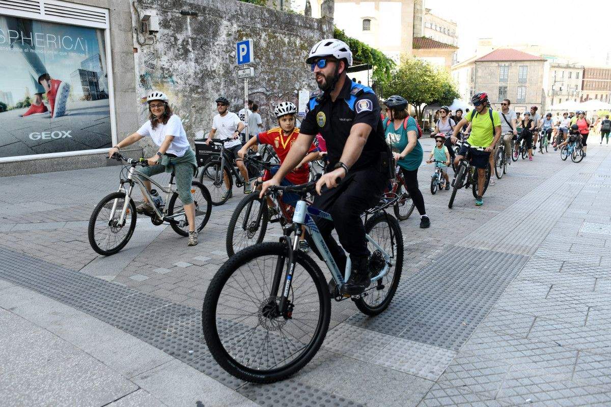 Novas bicicletas da Policía Local de Pontevedra