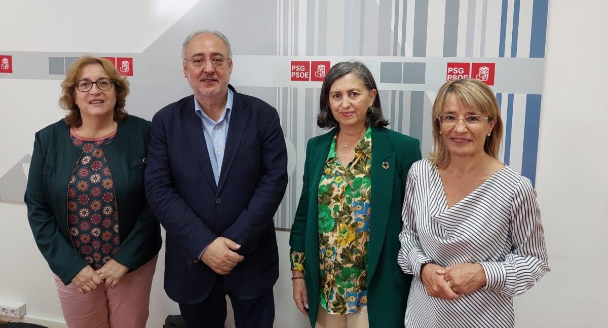 Comparecencia de los diputados del PSOE para hablar de los Presupuestos del Estado
