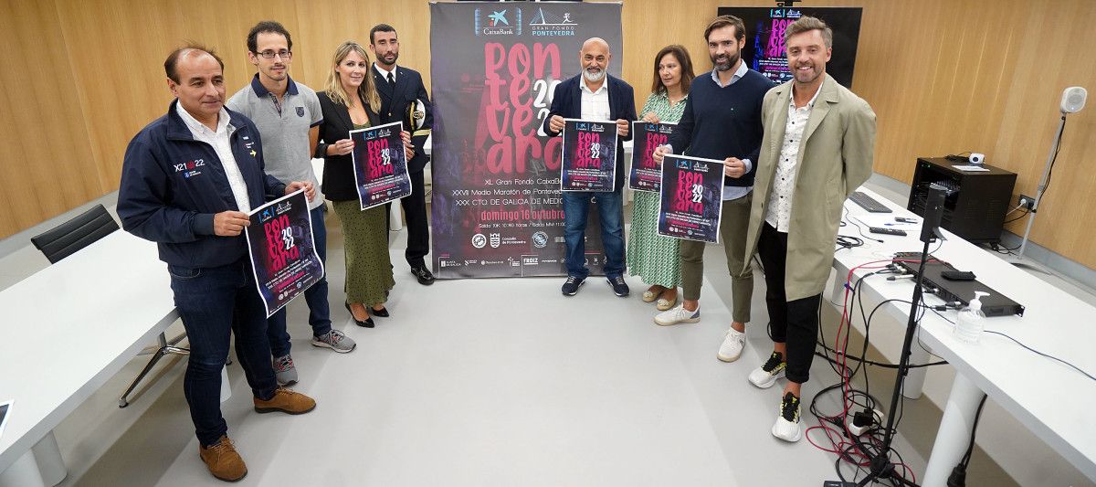 Presentación del XL Gran Fondo - XXVII Medio Maratón que organiza cada año la Sociedad Gimnástica
