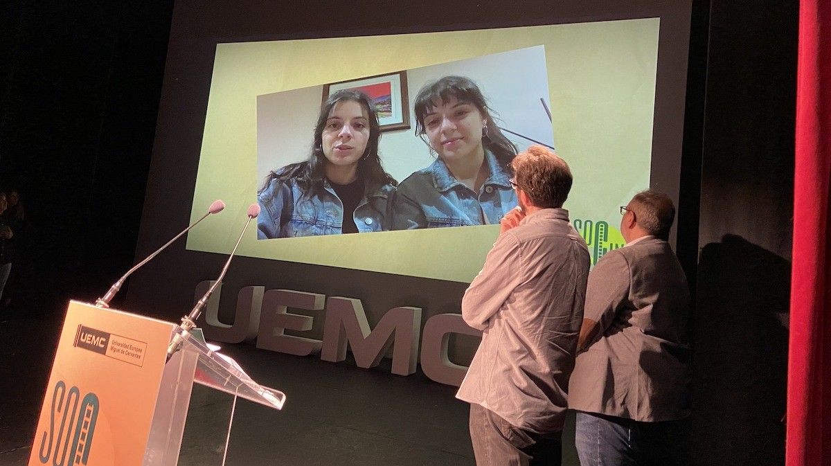 La directora de "Dores", mejor documental de estudiantes, agradece el premio
