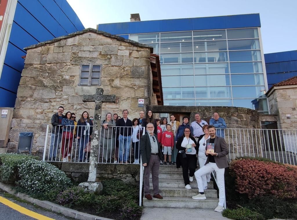 Participantes no Roteiro de lectura da novela "Portosanto", de Rodrigo Costoya