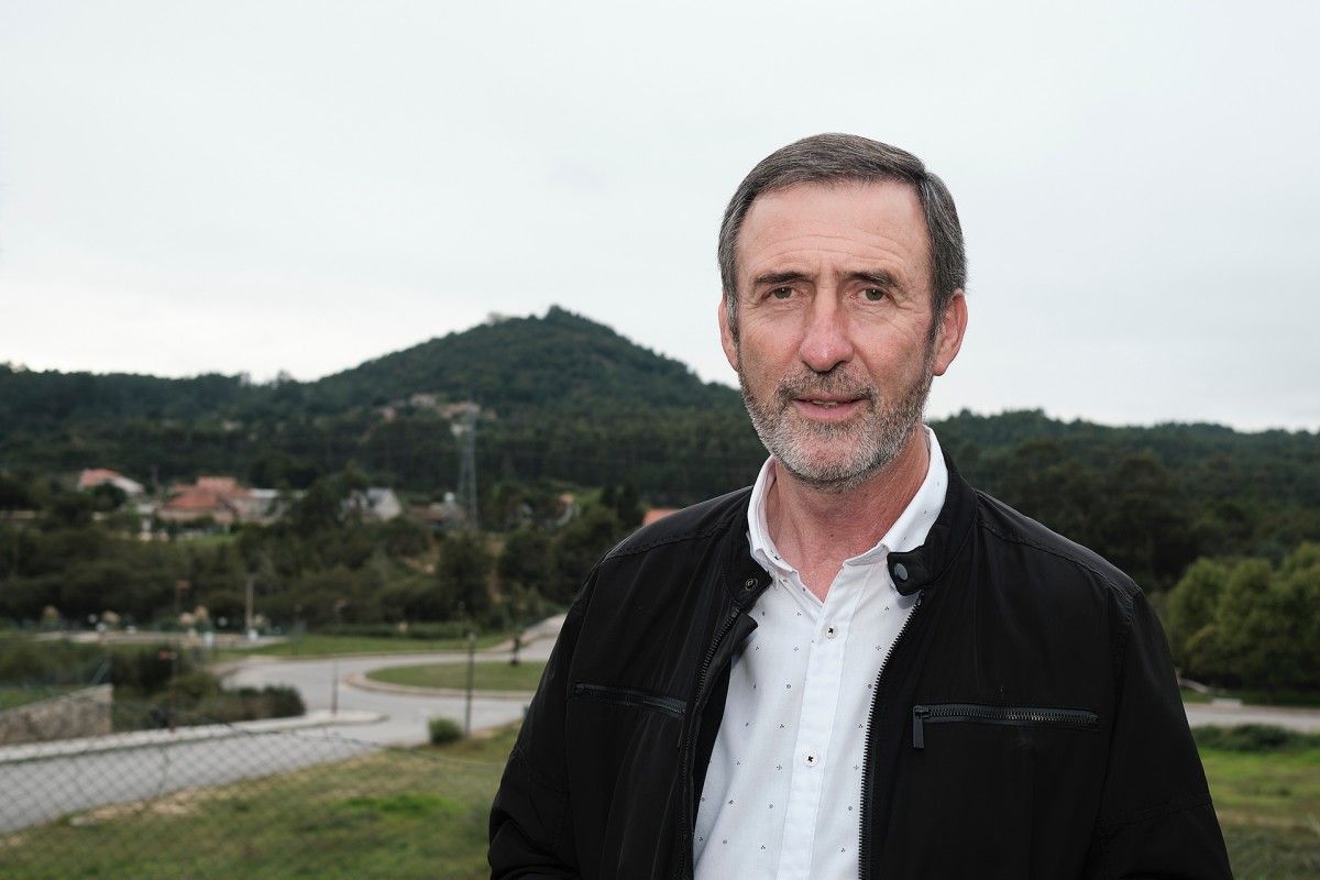 Xosé Manuel Fernández Abraldes, alcalde de Barro