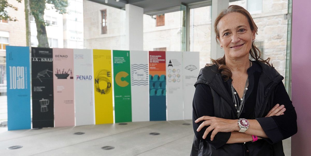 Teresa Táboas, arquitecta, exconcelleira y miembro del Consejo de la Unión Internacional de Arquitectos que participa en el Encuentro Nacional de Diseño en Pontevedra