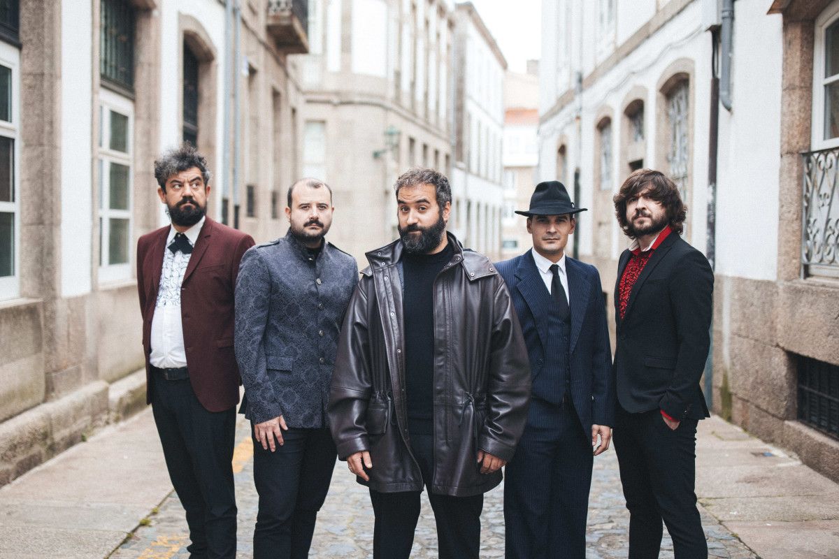 A banda coruñesa Familia Caamagno