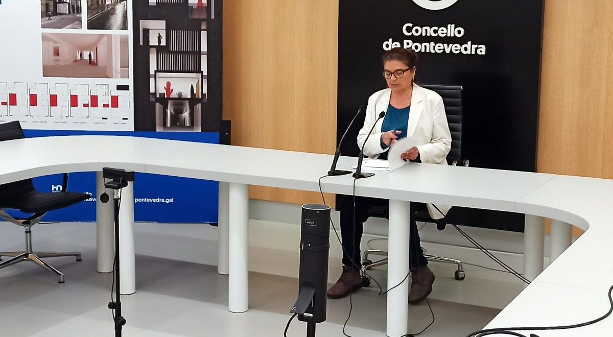 Carme da Silva, concelleira responsable do Ciclo da Auga
