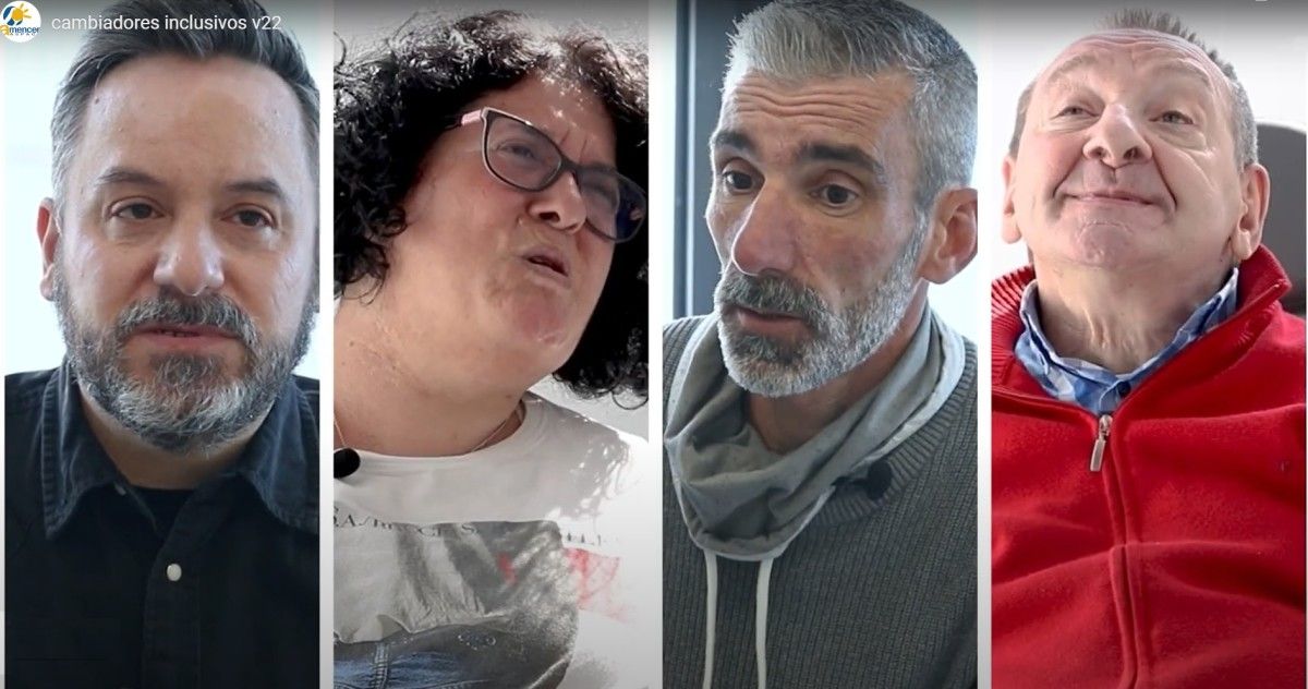 Imaxe do vídeo da campaña "Cambiadores inclusivos"