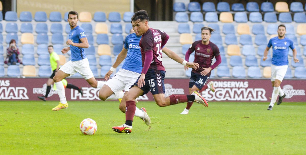 Partido entre Pontevedra y San Fernando en Pasarón