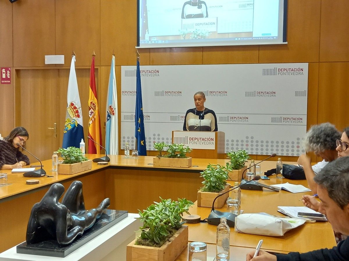 Carmela Silva, presidenta da Deputación de Pontevedra