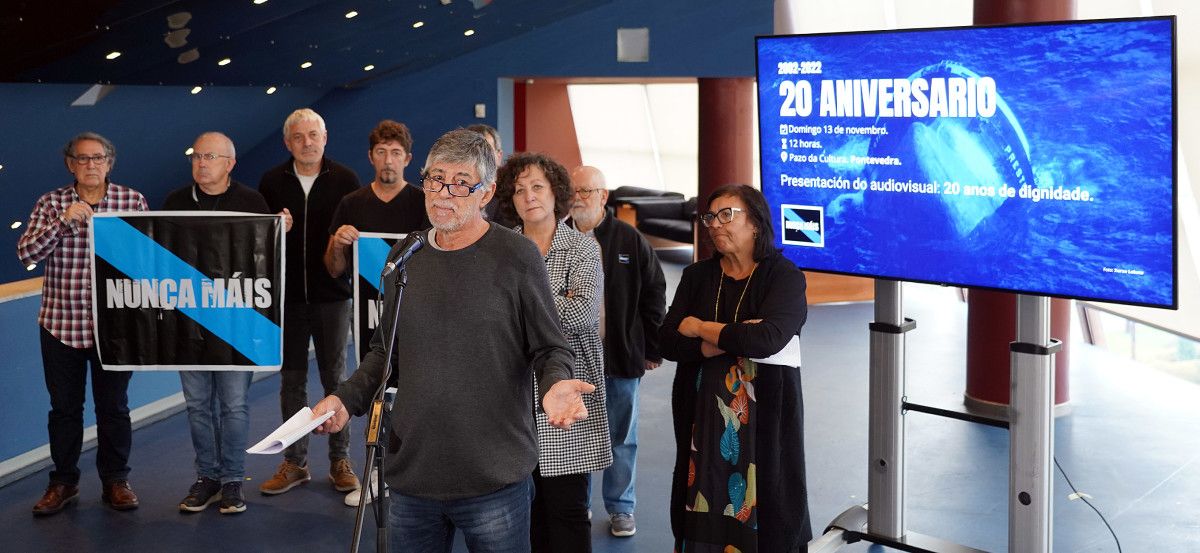 Presentación del documental '20 anos de dignidade', de la Plataforma Nunca Máis